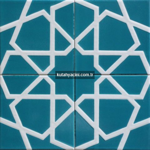 Çini Karolar 20X20 D-100 Yıldız Geçme